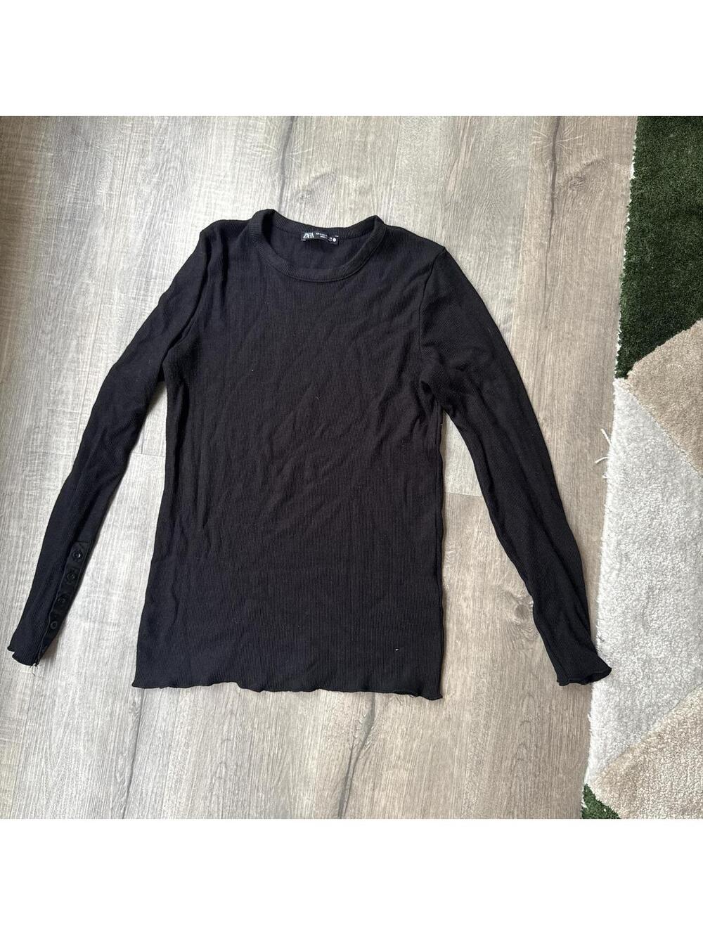 Zara Women's Black Shirt